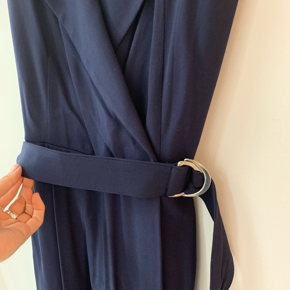 Navy Blue Jumpsuit - Picture 3 of 4